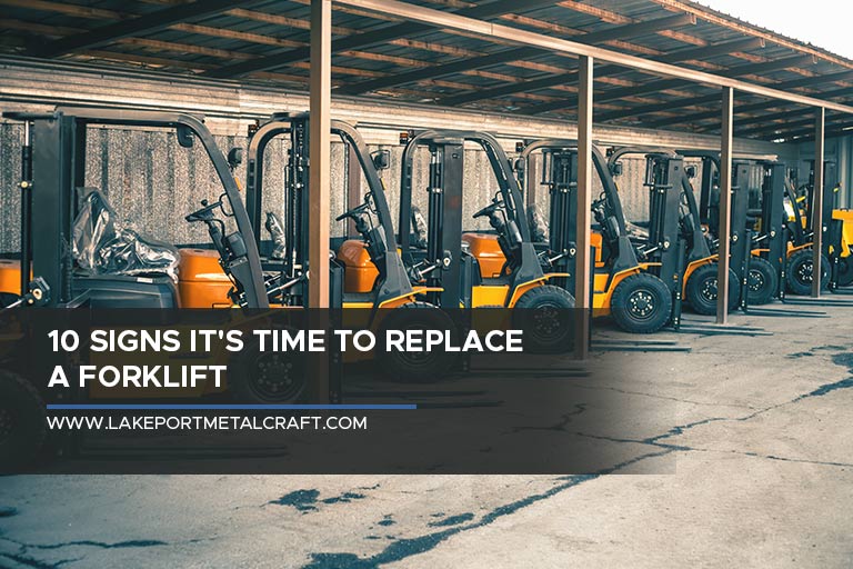 Maintenance costs rise as forklifts age