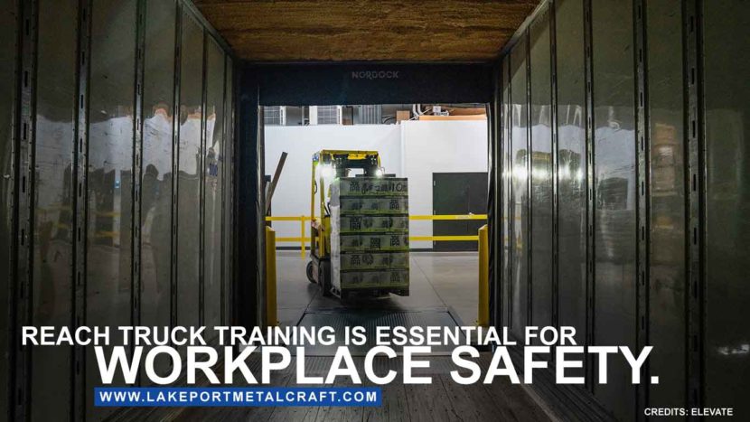 Reach truck training is essential for workplace safety.