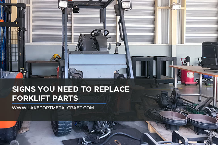 Signs You Need to Replace Forklift Parts